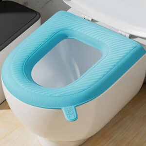 1Pcs Washable Commode Seat Cover | Silicon Toilet Seat Cover Price in Bangladesh